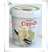 ice cream plastic containers with lid